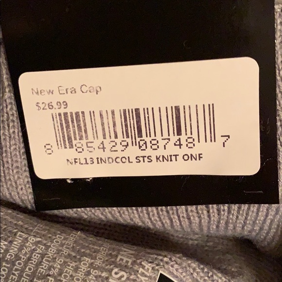 NWT NFL Colts Beanie - Picture 3 of 4